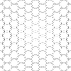 Abstract geometric pattern. Round, circle seamless background. Template for clothing fabrics.