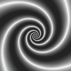 Hypnotic spiral background. Psychedelic Spiral Pattern. The concentric circles with hypnosis effect. Radial rays, twirl, twisted comic effect.
