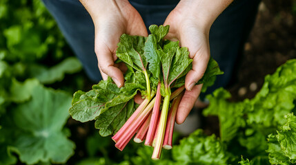 hands holding a bunch of onions