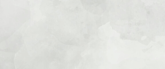 White background paper with white marble texture. watercolor background painting with soft gray or silver vintage colors. 