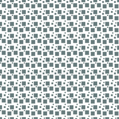 A seamless pattern featuring green squares in a geometric design, perfect for modern backgrounds, wrapping paper, textiles, stationery, and digital projects. The minimalistic and versatile style suits