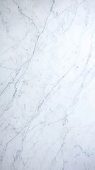 A smooth, elegant marble surface featuring subtle gray veining on a white background, perfect for interior design applications.