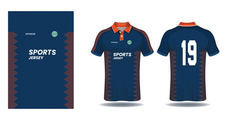 Sublimation t-shirt design jersey vector geometric pattern with striped style premium vector collection