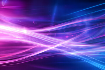 Futuristic Neon Waves with Glowing Abstract Curves, Vibrant Colors, and Digital Art Aesthetics for Modern Design and Dynamic Light Patterns