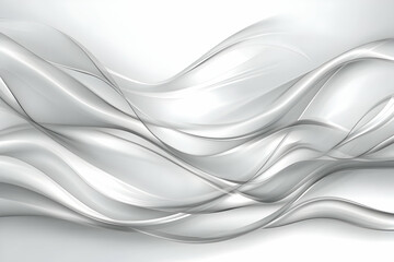Naklejka premium Abstract Gray Wave Background Illustration