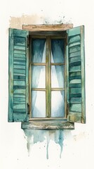 Obraz premium The Shuttered Window, Avoidant Personality Disorder