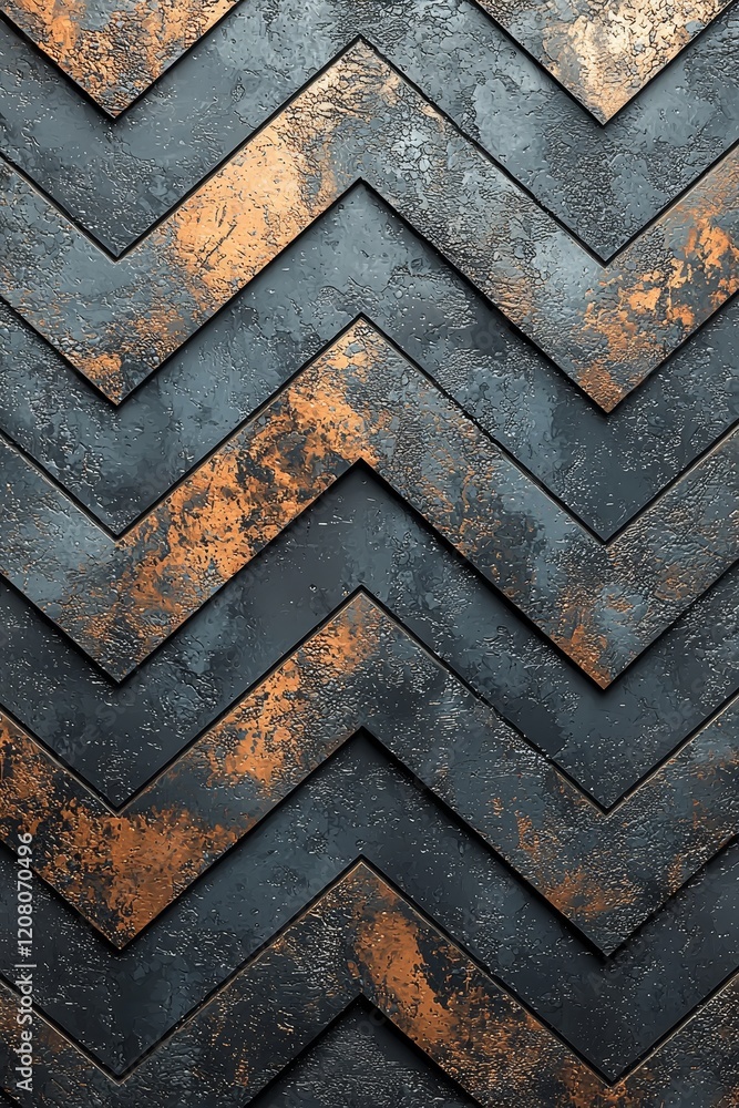Poster geometric pattern design abstract art textured background indoor environment close-up view modern ae