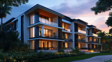 Fototapeta premium beautiful mansion