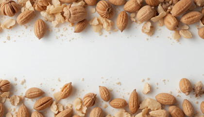 Obraz premium frame of nuts