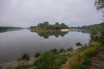 Fototapeta premium morning on the lake
