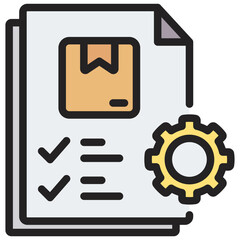 Fototapeta premium Order Icon Element For Design