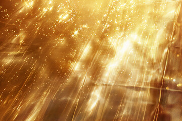 Elegant Minimalist Abstract with Flowing Golden Waves, Soft Textures, and Modern Luxury Design in Serene Light and Shadow