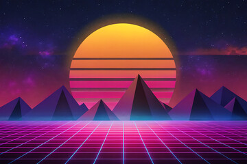 background with stars