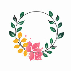 abstract background leaves  