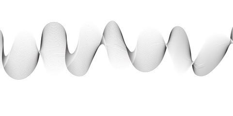 Abstract grey smooth element swoosh speed wave modern stream background. Elegant abstract smooth swoosh speed gray wave modern stream. art background. Vector illustration. Design for banner, wallpaper