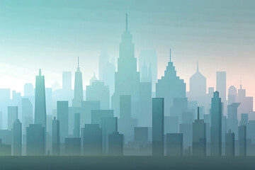 Fototapeta premium city skyline in the night