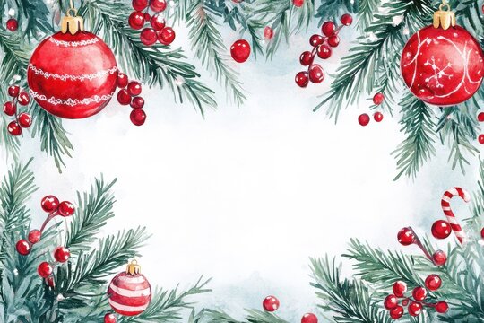 Whimsical watercolor illustrations inspired by goodwill for seasonal creative projects and holiday festivities