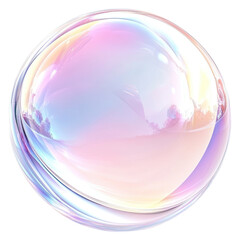 PNG  Floating bubble floating delicate sphere.