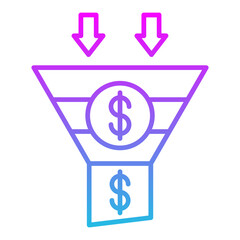 Sales Funnel Icon