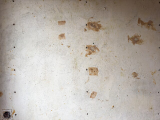 Fragment of an old wall with cracks and holes. Structure of an old wall. Architectural concept for repair, restoration and construction