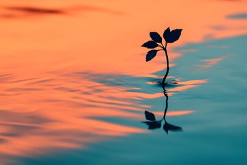 Glowing Emerging Sapling