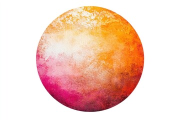 Fototapeta premium Captivating Abstract Watercolor Circle Design