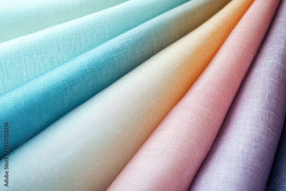 Poster soft gradient fabric background for design projects