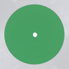 vinyl record label