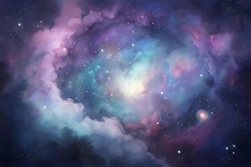 Naklejka premium background with stars