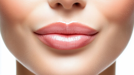 Obraz premium Woman lips close up