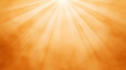 Abstract Orange Light Rays Background
