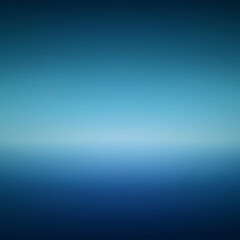 Fototapeta premium Minimalist Blue Gradient Background with Blank Center, Dark Blue Tones, No Shadows or Elements, High Resolution, High Detail, Perfect for Copy Space and Clean Design Projects