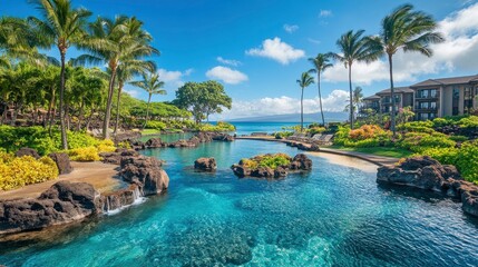 Breathtaking views of Hawaii's beautiful scenery, fantastic wild nature