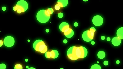 Dot particle icon of different size