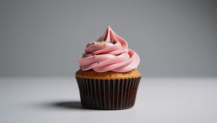 Design depicting a birthday cupcake