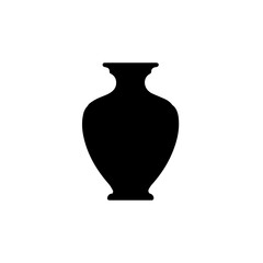 Vase silhouette icon vector illustration design.