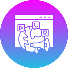 Online marketing Icon