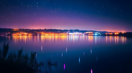 Twilight City Skyline