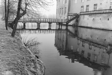 Frostiger wnter im Münsterland
