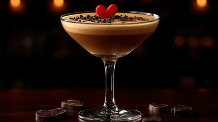 Romantic Chocolate Martini: A Valentine's Day Delight