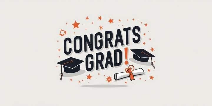 congratulations grad logo