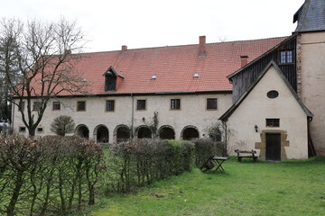 Blick auf Kloster Malgarten bei Bramsche in Niedersachsen	