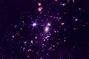 Distant stars in deep space. Elements of this image furnished by NASA