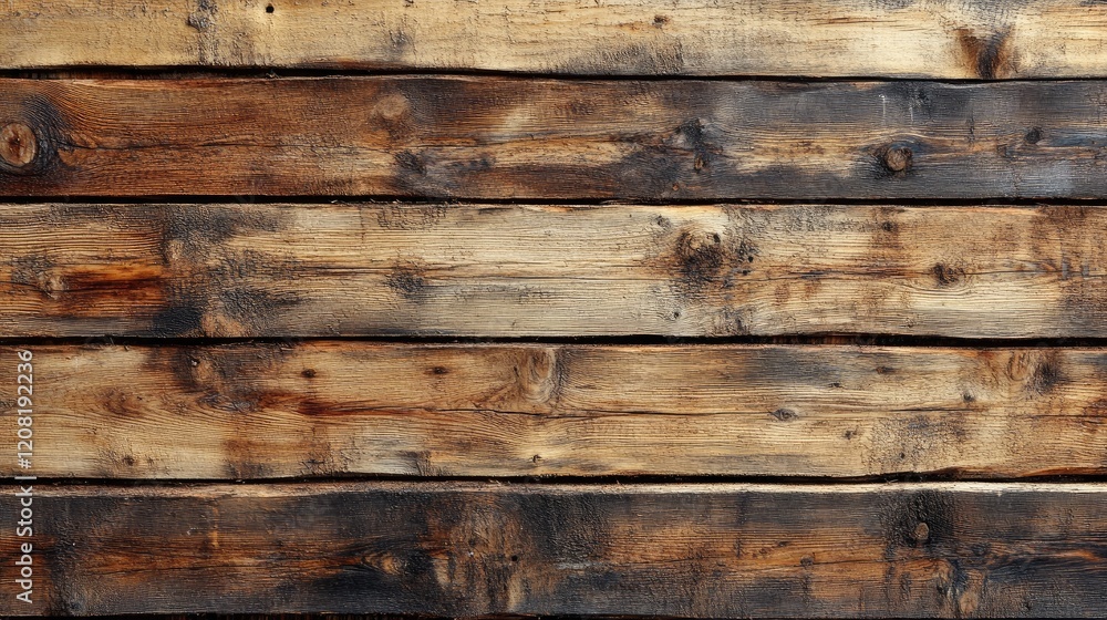 Poster rustic wooden texture background with rich brown tones and natural grain patterns ideal for design p