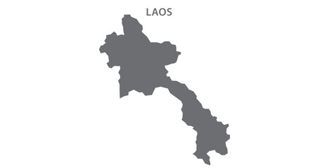 Laos Map 