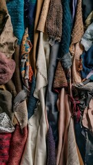 Fabric textile texture to background