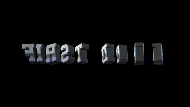 First Down American Football Title Loop On Alpha