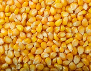 Pile of corn grain as background. 