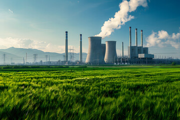 Mega-watt Power Plant: A testament to Modern Industrial Capacity and Energy Generation