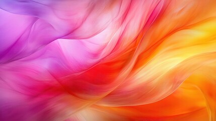 Fototapeta premium Colorful fabric swirls, abstract background, design texture